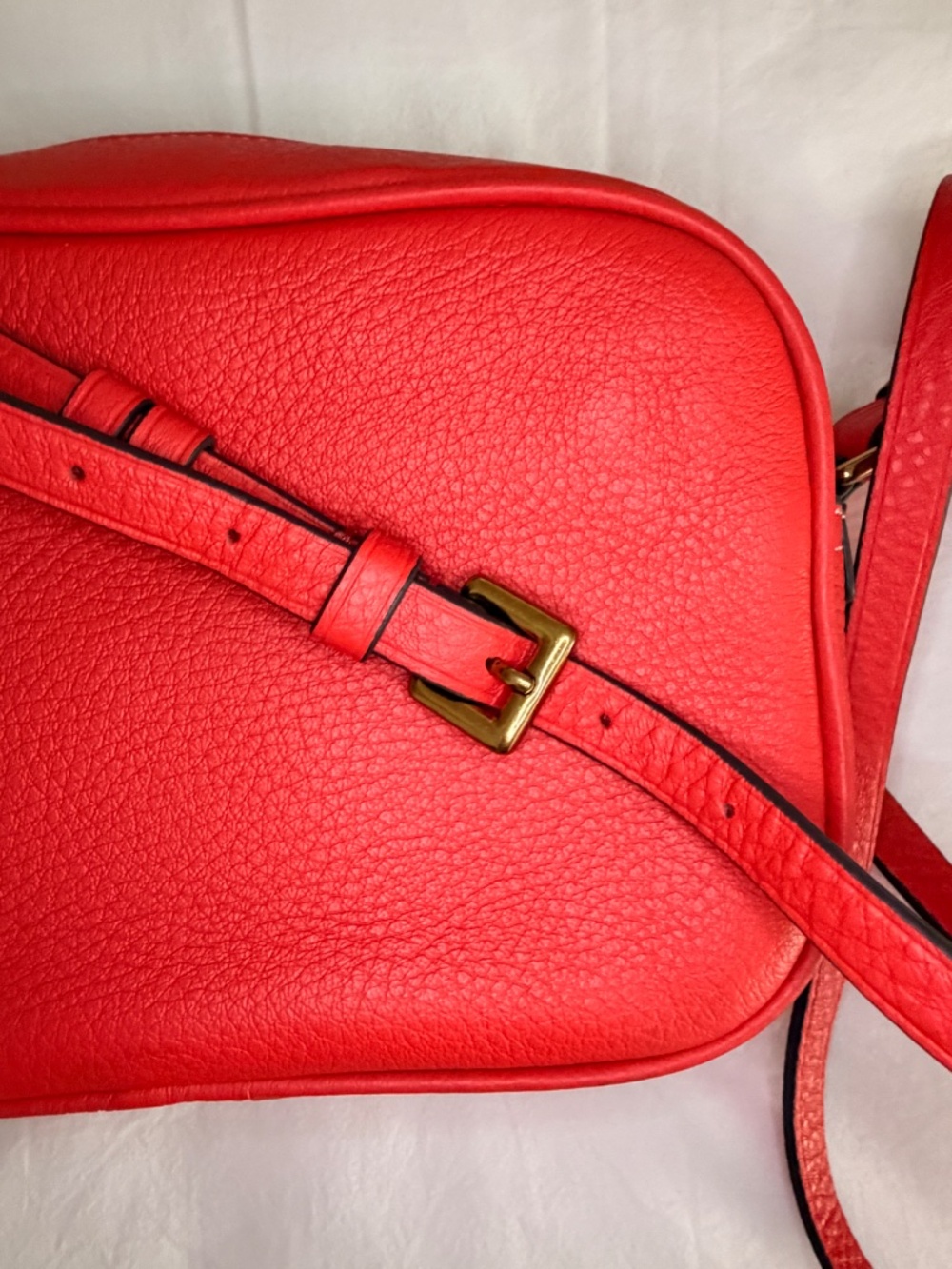 J Crew Red Leather Bag - Picture 7 of 7